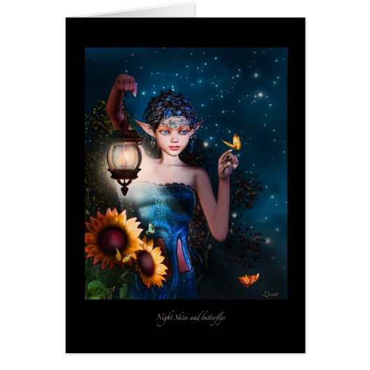 Night skies and Butterflys (Front)