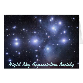 Night Sky Appreciation Society - Card