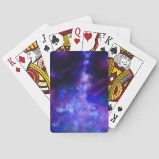 Night Sky Blue Sapphire Playing Cards