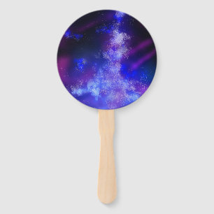 Night Sky Blue Sapphire Set of Fans