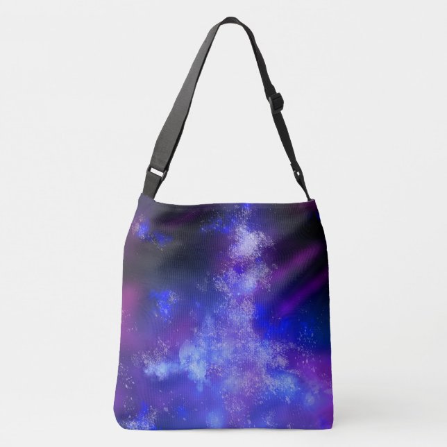 Night Sky Blue Sapphire Tote (Back)