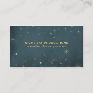Night Sky Business Cards