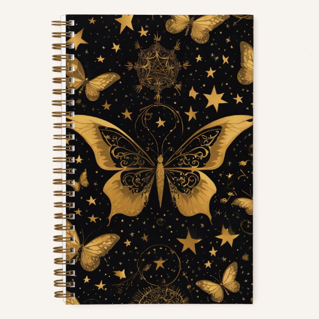 "Night Sky Butterfly" Journal (Front)