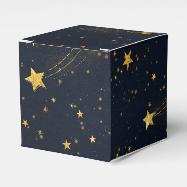 Night Sky Favor Boxes (Front Side)
