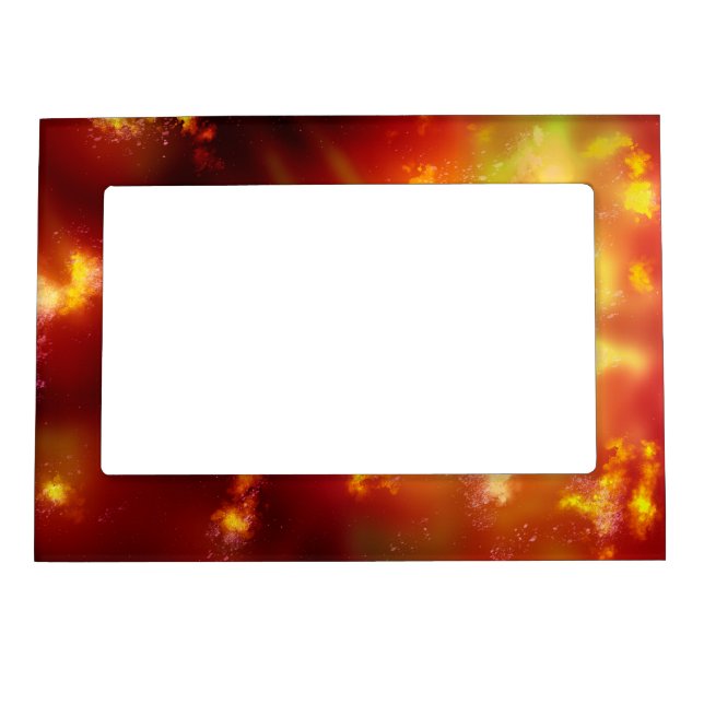 Night Sky Flame Magnetic Frame (Front)