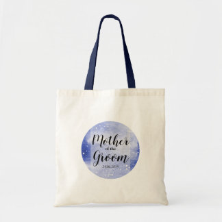 Night Sky Galaxy Mother of the Groom Wedding Tote Bag