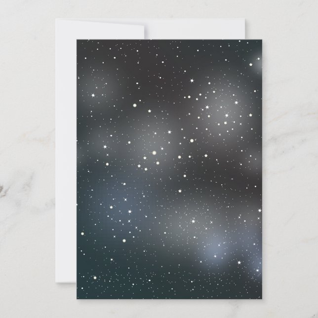 Night Sky Invitations (Front)