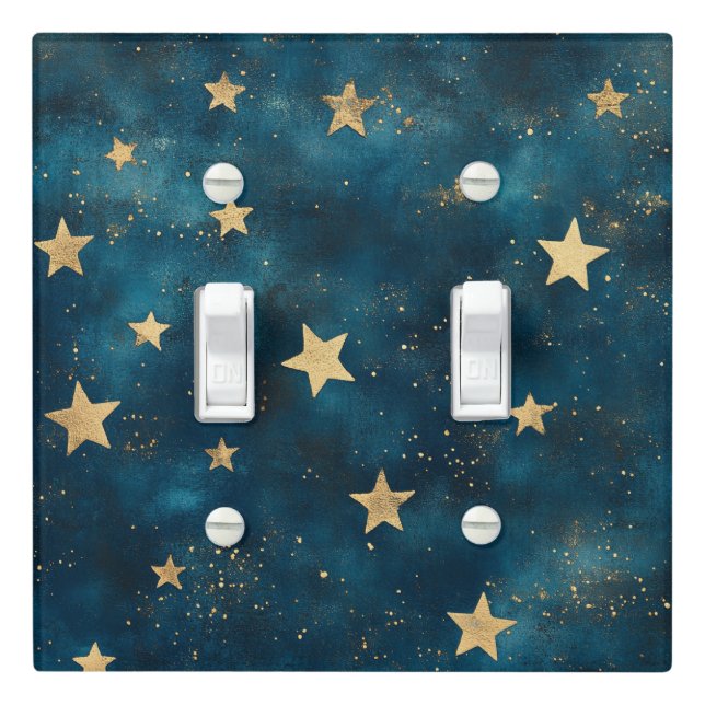 Night Sky Light Switch Cover (In Situ)