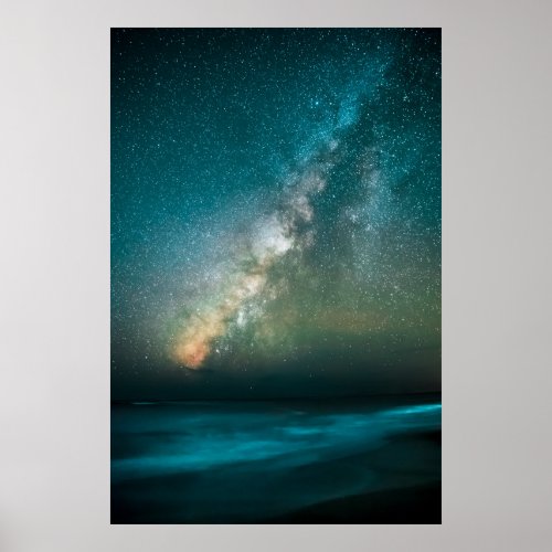 Night Sky Modern Photography Poster