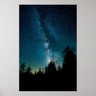 Night Sky Modern Photography Poster