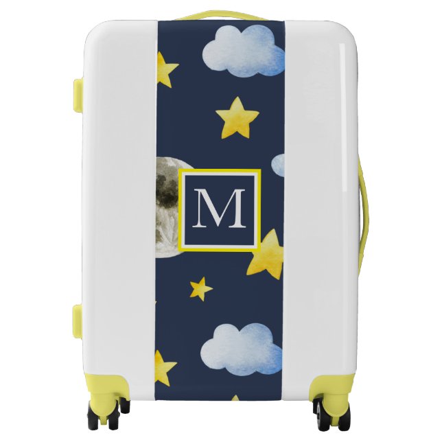 Night Sky ⎢Monogram Luggage (Front)