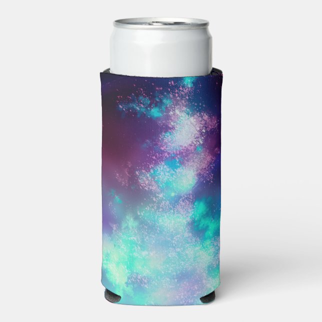 Night Sky Neon Lights Cooler (Seltzer Front)