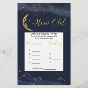 Night Sky Over the Moon How Old The Parents