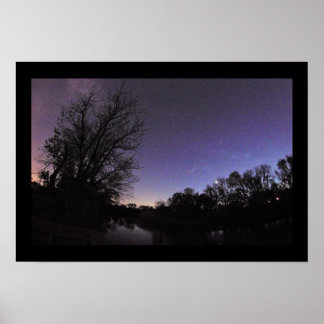Night Sky Photo Poster