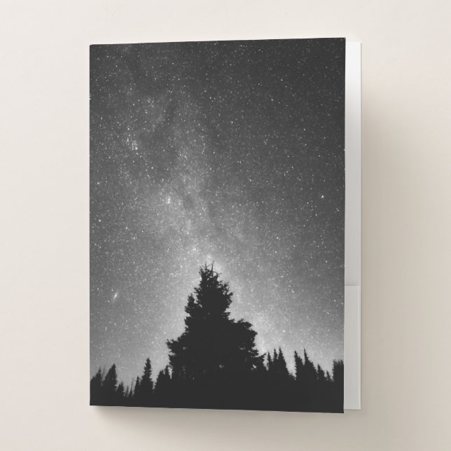 Night Sky Pocket Folder (Front)