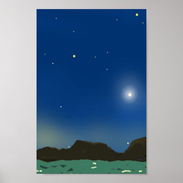 Night Sky Poster