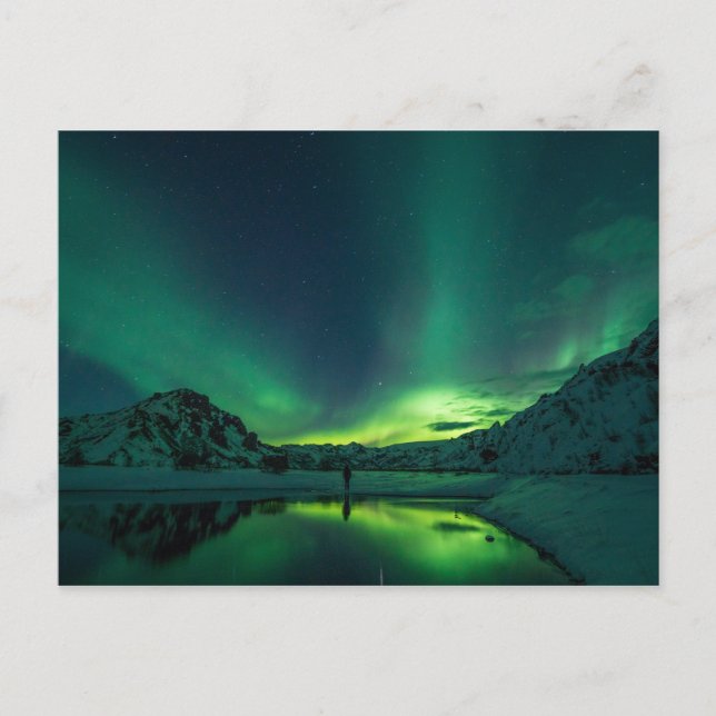 Night Sky (Thorsmork, Iceland) Postcard (Front)