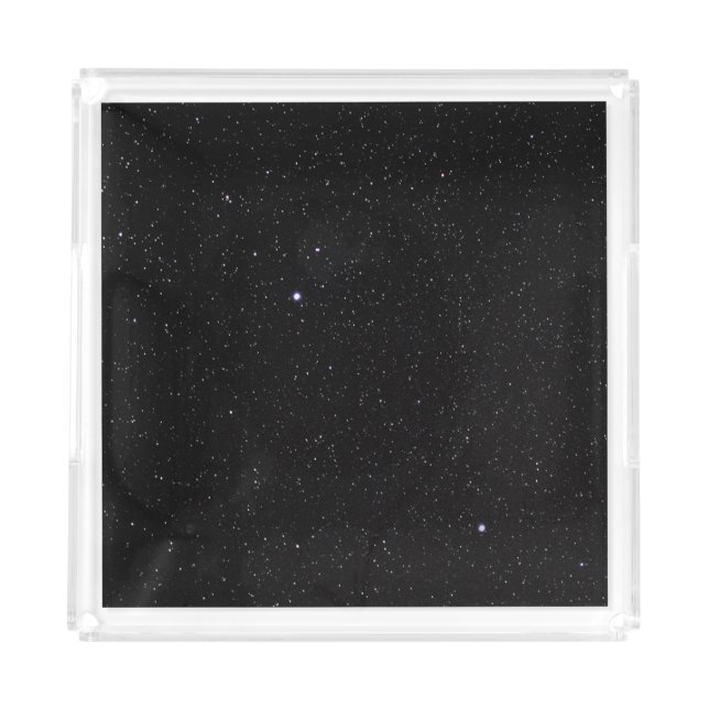 Night Sky with Stars Acrylic Tray (Front)
