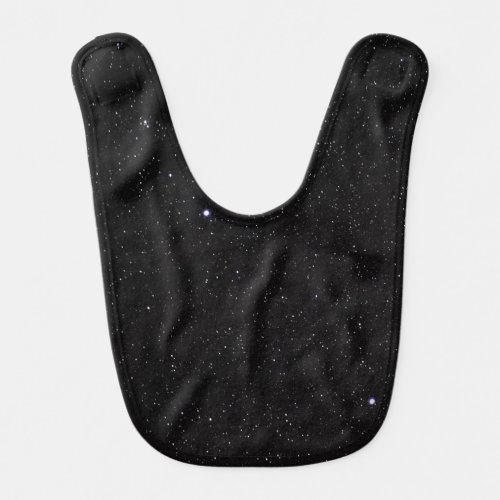 Night Sky with Stars Baby Bib