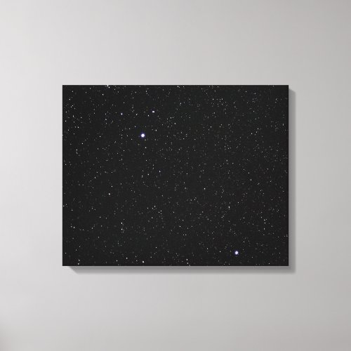 Night Sky with Stars Canvas Print