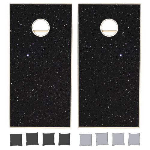 Night Sky with Stars Cornhole Set