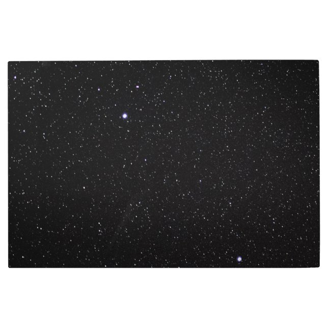 Night Sky with Stars Metal Print (Front)