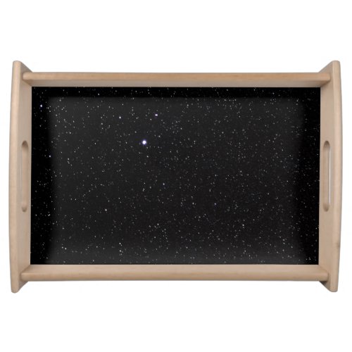 Night Sky with Stars Serving Tray