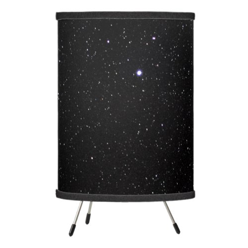 Night Sky with Stars Tripod Lamp