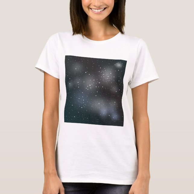 Night Sky Womens T-Shirt (Front)
