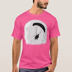 Night Skydiving Paragliding T-Shirt
