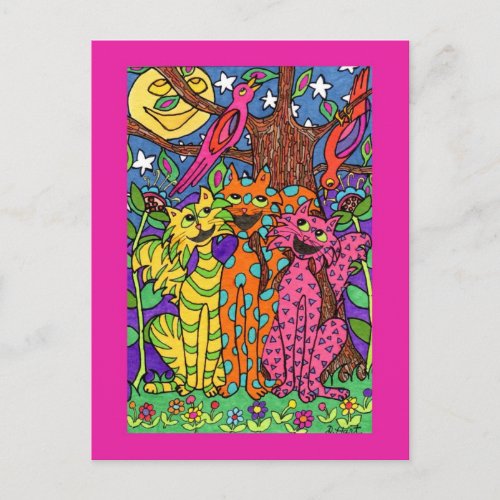 Night Songs Postcard