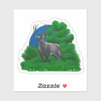 Night Stag |  Sticker