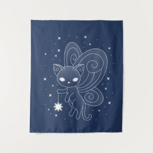 Night Star Fairy Pixie Cat EP Tapestry