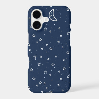 Night starry sky doodle - astronomer gift iPhone 17 case