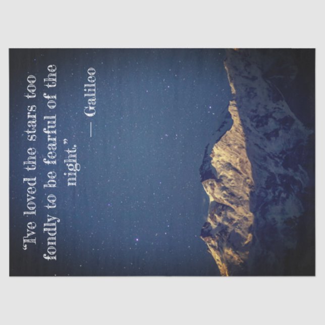 Night Stars Tissue Paper (Front)