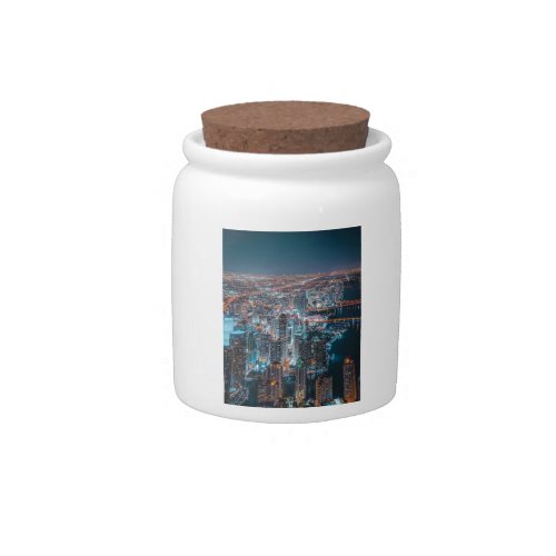 Night – Stunning City Lights & Waterfront Urban Candy Jar