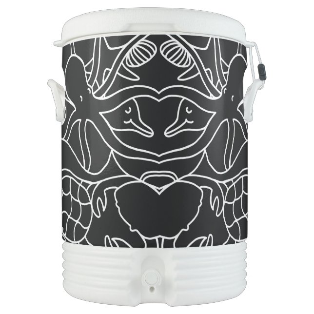 Night Swimming Beverage Cooler (Front)
