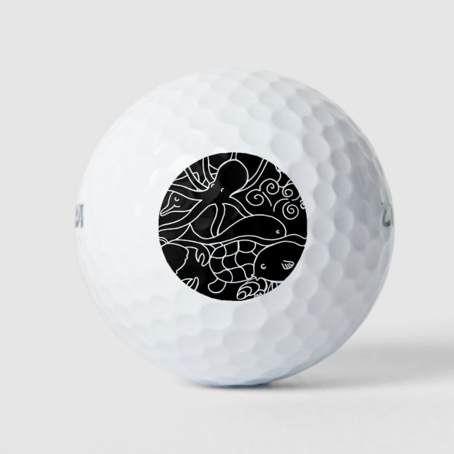 Night Swimming Golf Balls (Front)