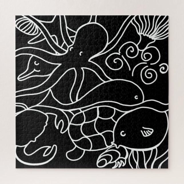 Night Swimming Jigsaw Puzzle (Vertical)