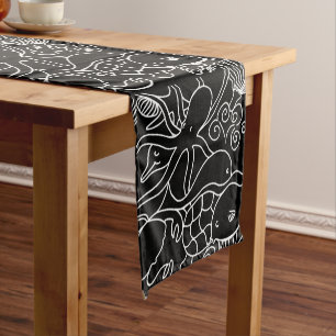 Night Swimming Short Table Runner