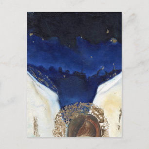 Night the angel got his wings 2014 postcard