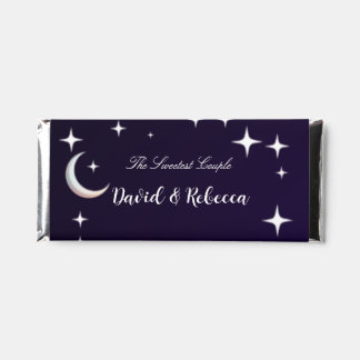 Night Themed Wedding Hershey Bar Favors