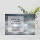 Night Time Drive By Birthday Party Invitation (Standing Front)