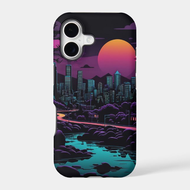 night time  iphone case (Back)