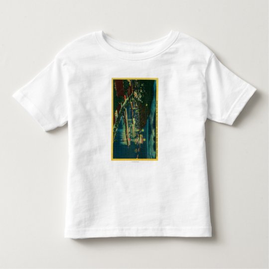 Night Time on Santa Catalina at Avalon Bay Toddler T-shirt