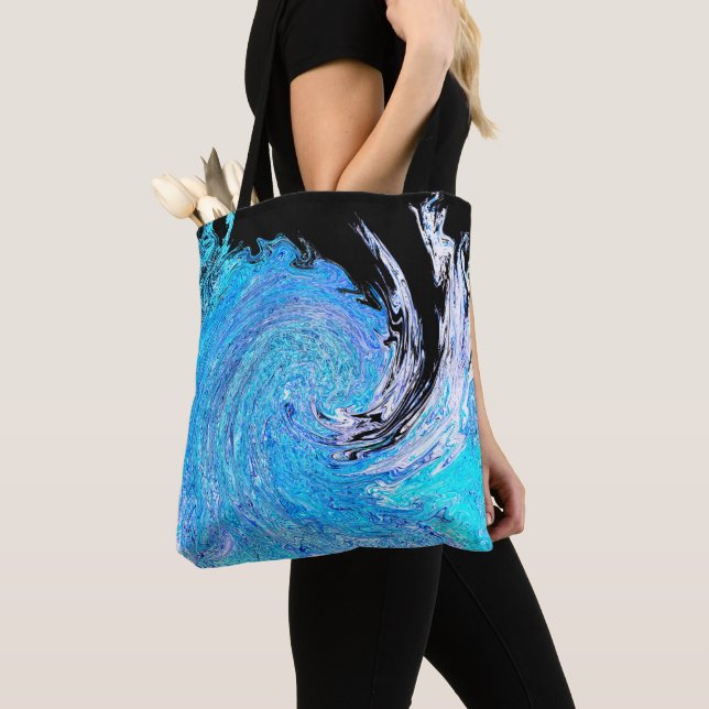 Night Time Splash..... Tote Bag (Close Up)