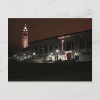 Night Time U.C. Berkeley Postcard