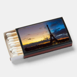 Night to Day over Eiffel tower from Trocadero Matchboxes