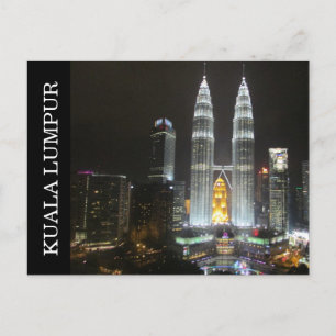 night towers postcard