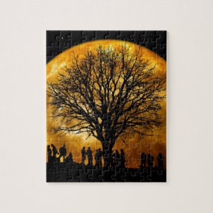 Night Tree Jigsaw Puzzle